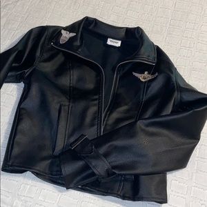 Women’s TOP GUN aviator leather jacket!
